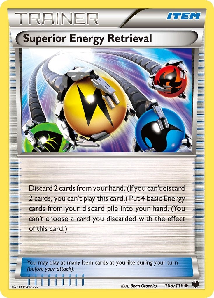 Image for Superior Energy Retrieval (Plasma Freeze) (103/116) - Pokemon