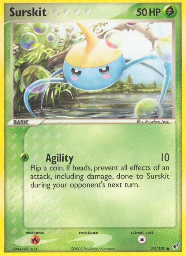 Image for Surskit (Deoxys) (78/107) - Pokemon
