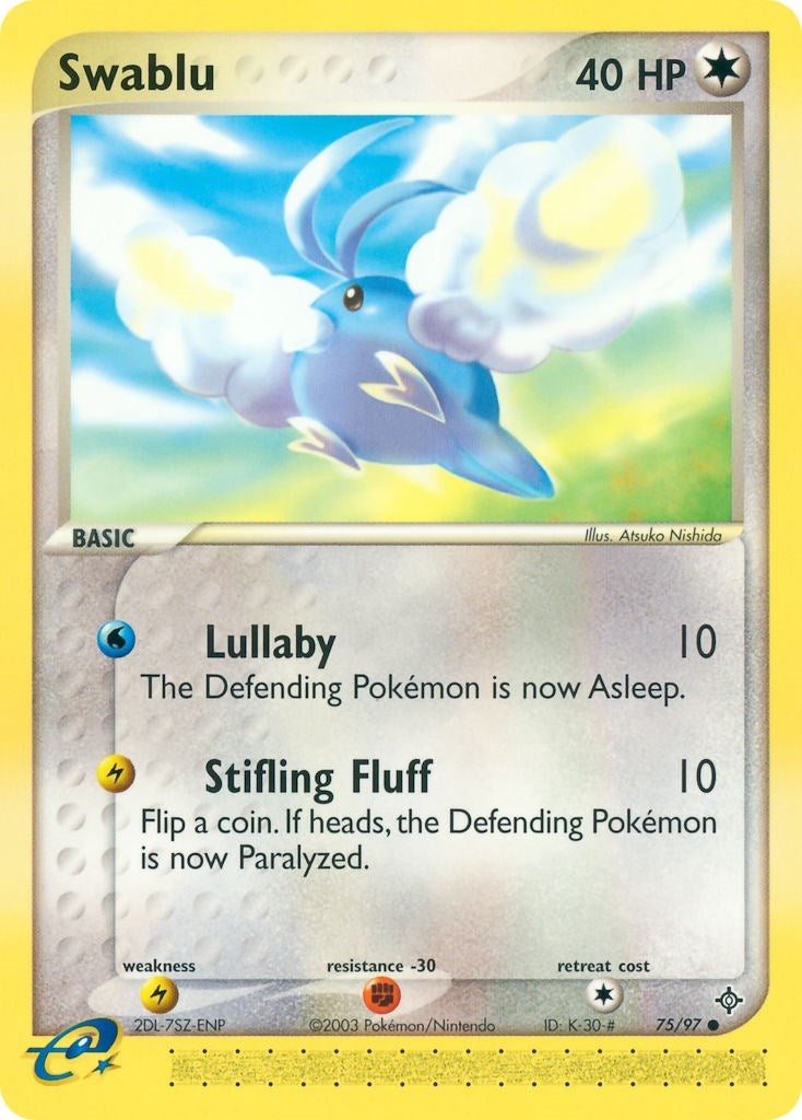Image for Swablu (Dragon) (75/97) - Pokemon