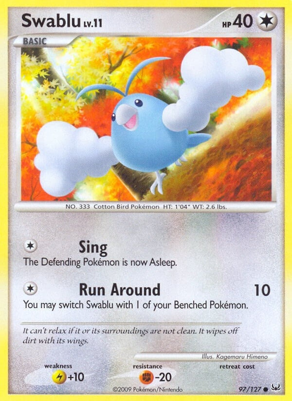 Image for Swablu (Platinum) (97/127) - Pokemon