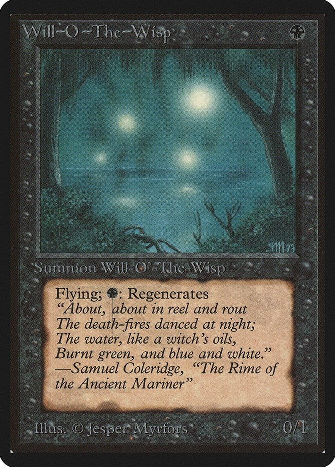 Image for Will-o'-the-Wisp (Beta Edition) - Magic: The Gathering