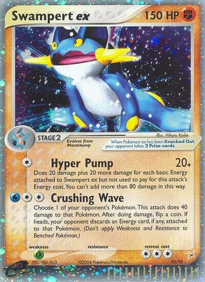 Image for Swampert ex (Team Magma vs Team Aqua) (95/95) - Pokemon