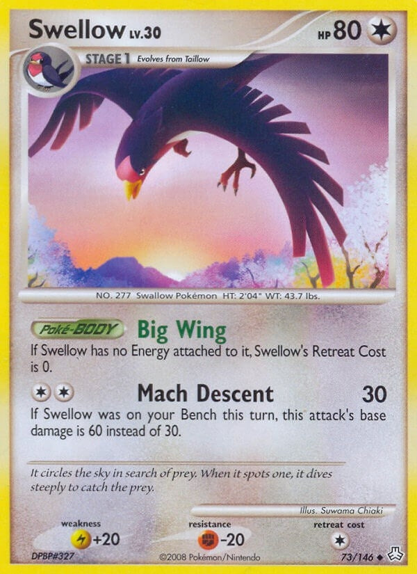 Image for Swellow (Legends Awakened) (73/146) - Pokemon