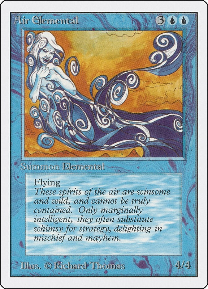 Image for Air Elemental (Unlimited Edition) - Magic: The Gathering