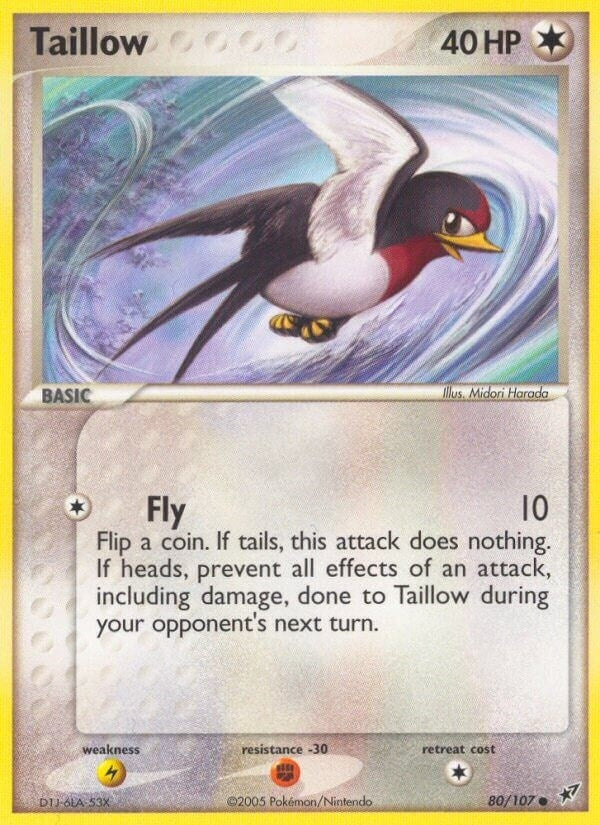 Image for Taillow (Deoxys) (80/107) - Pokemon