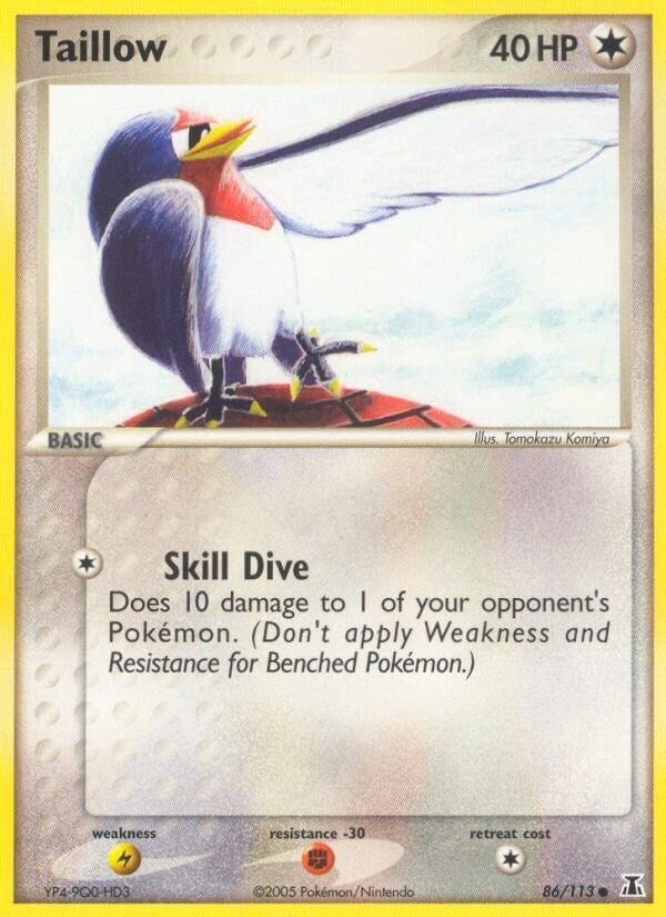 Image for Taillow (Delta Species) (86/113) - Pokemon
