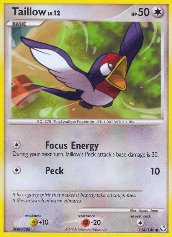 Image for Taillow (Legends Awakened) (124/146) - Pokemon