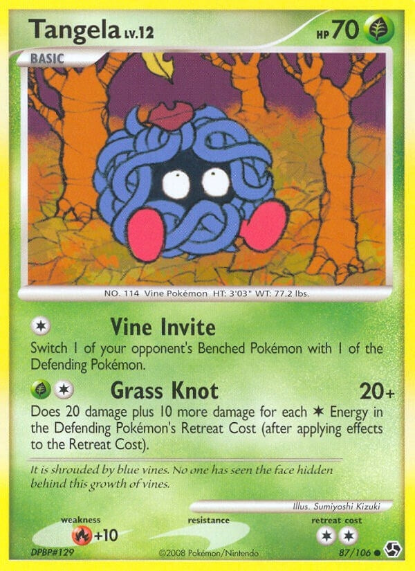 Image for Tangela (Great Encounters) (87/106) - Pokemon