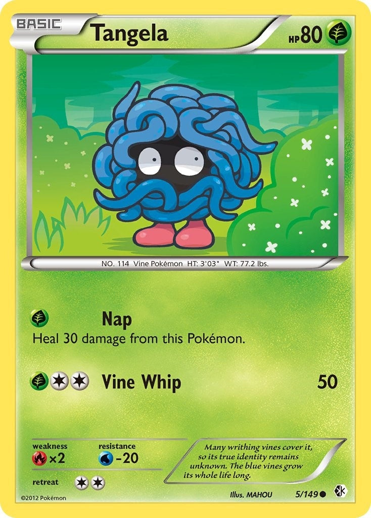 Image for Tangela (Boundaries Crossed) (5/149) - Pokemon