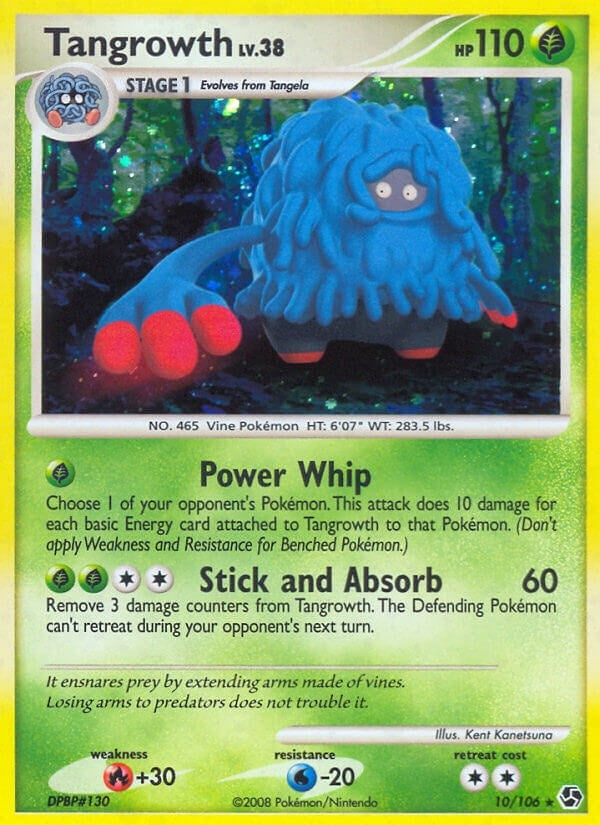 Image for Tangrowth (Great Encounters) (10/106) - Pokemon