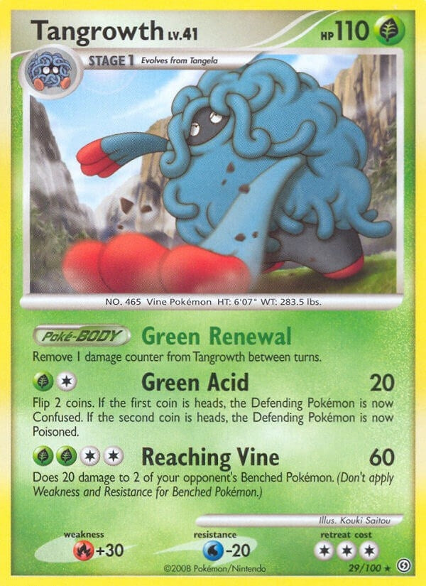 Image for Tangrowth (Stormfront) (29/100) - Pokemon
