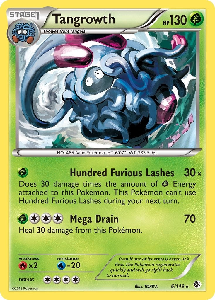 Image for Tangrowth (Boundaries Crossed) (6/149) - Pokemon