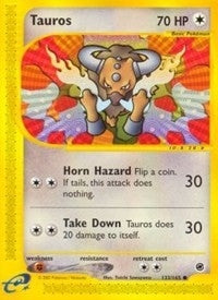 Image for Tauros (Expedition) (133/165) - Pokemon