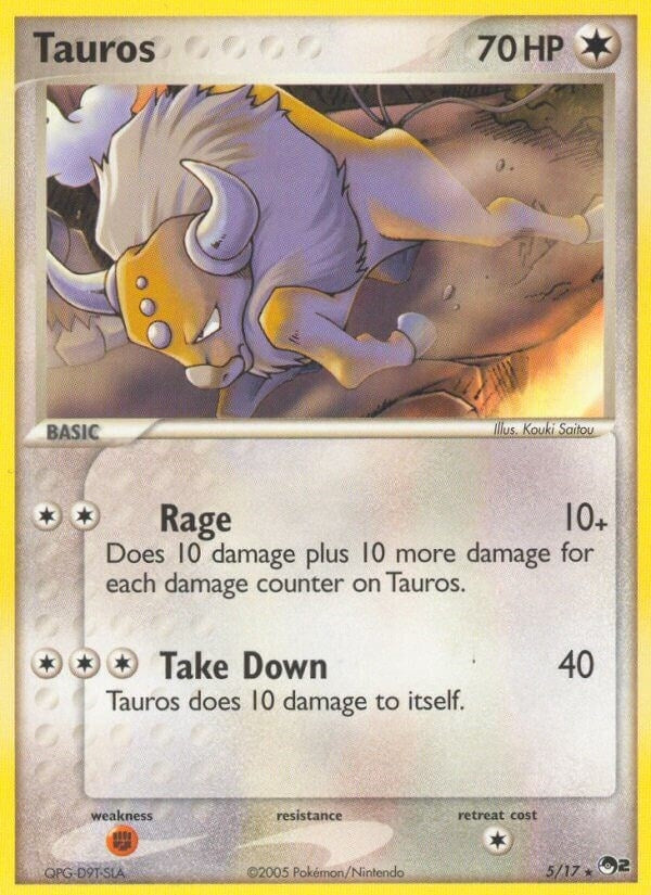 Image for Tauros (POP Series 2) (005/017) - Pokemon