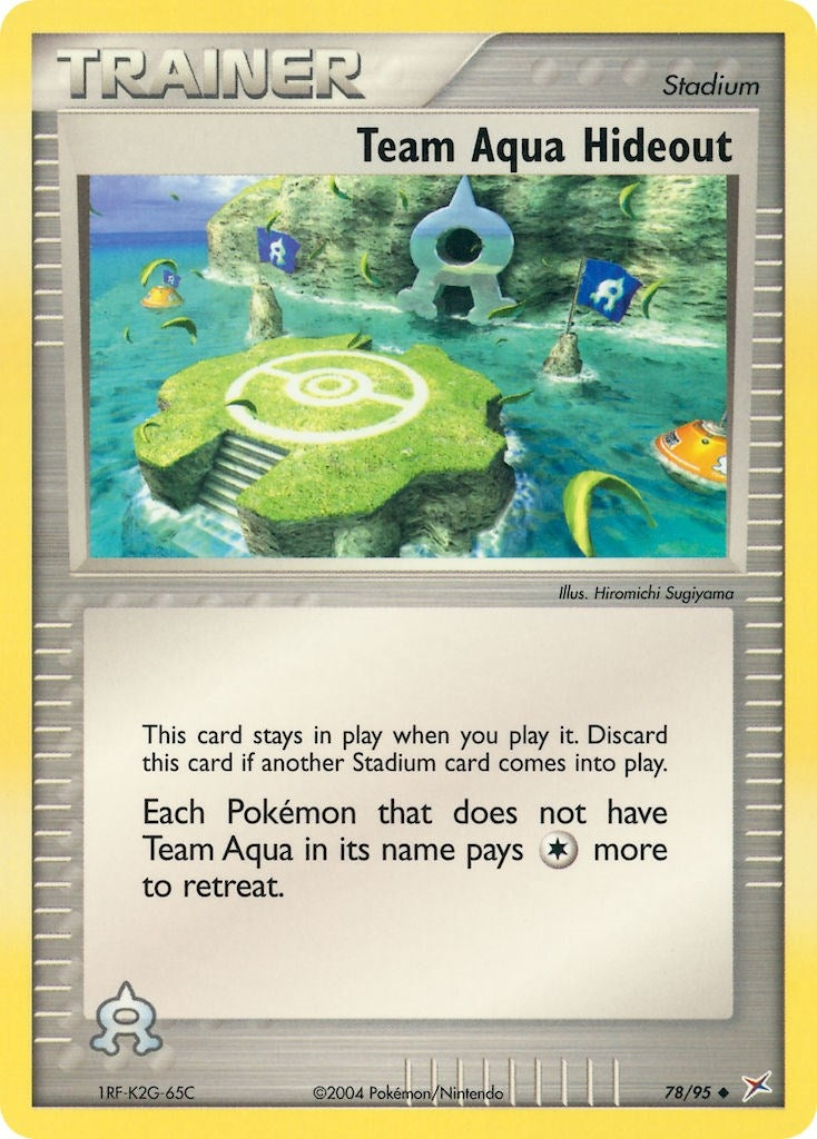 Image for Team Aqua Hideout (Team Magma vs Team Aqua) (78/95) - Pokemon