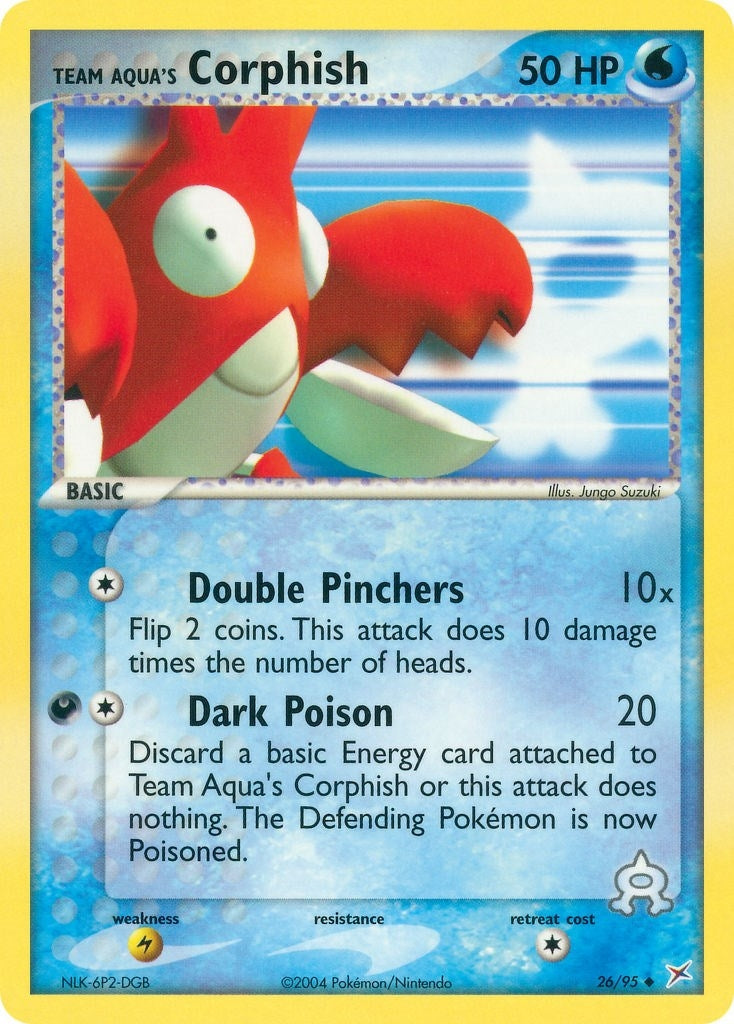 Image for Team Aqua's Corphish (Team Magma vs Team Aqua) (26/95) - Pokemon