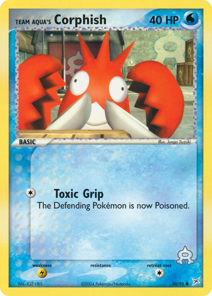 Image for Team Aqua's Corphish (Team Magma vs Team Aqua) (50/95) - Pokemon