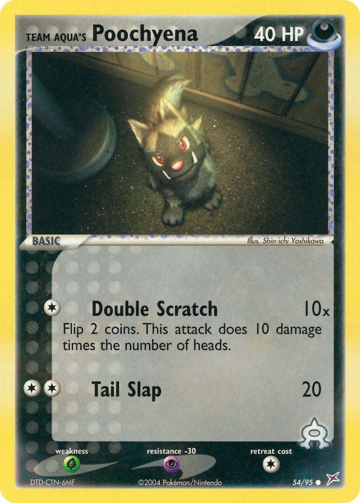 Image for Team Aqua's Poochyena (Team Magma vs Team Aqua) (54/95) - Pokemon
