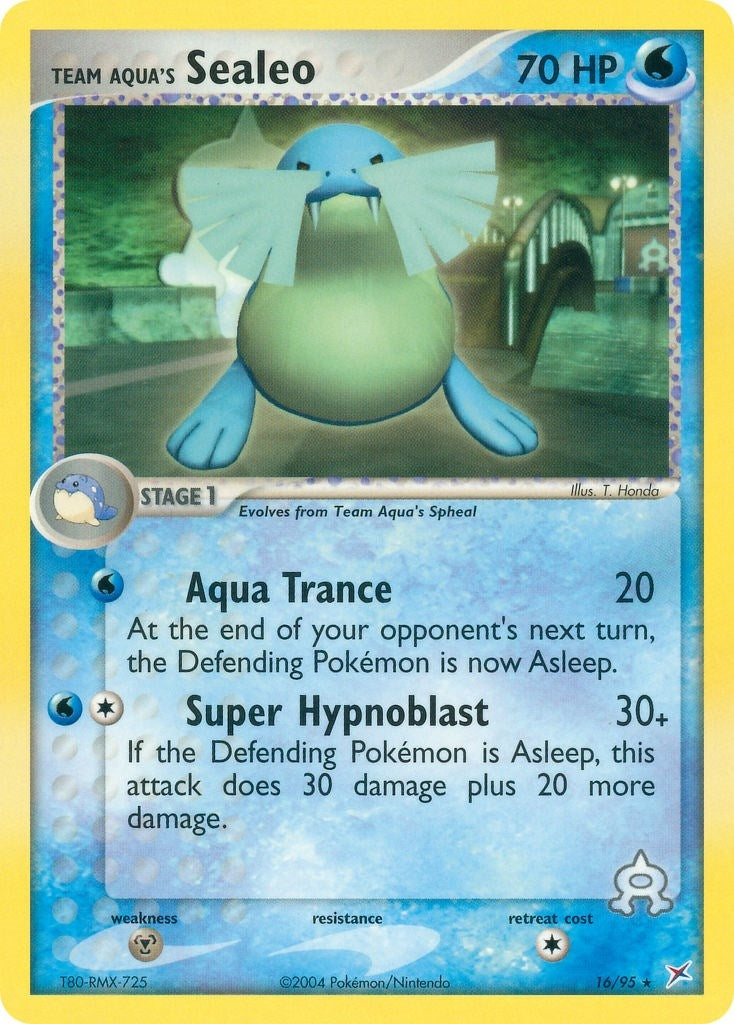 Image for Team Aqua's Sealeo (Team Magma vs Team Aqua) (16/95) - Pokemon