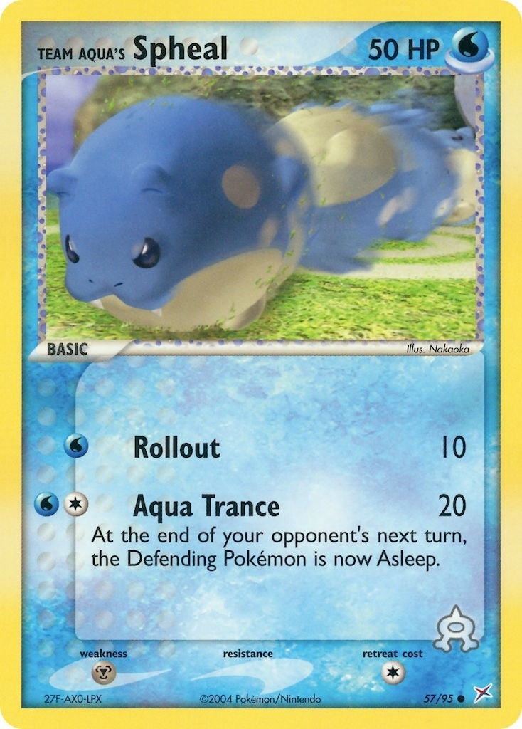 Image for Team Aqua's Spheal (Team Magma vs Team Aqua) (57/95) - Pokemon