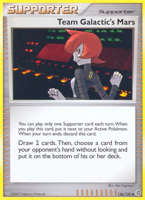 Image for Team Galactic's Mars (Secret Wonders) (126/132) - Pokemon