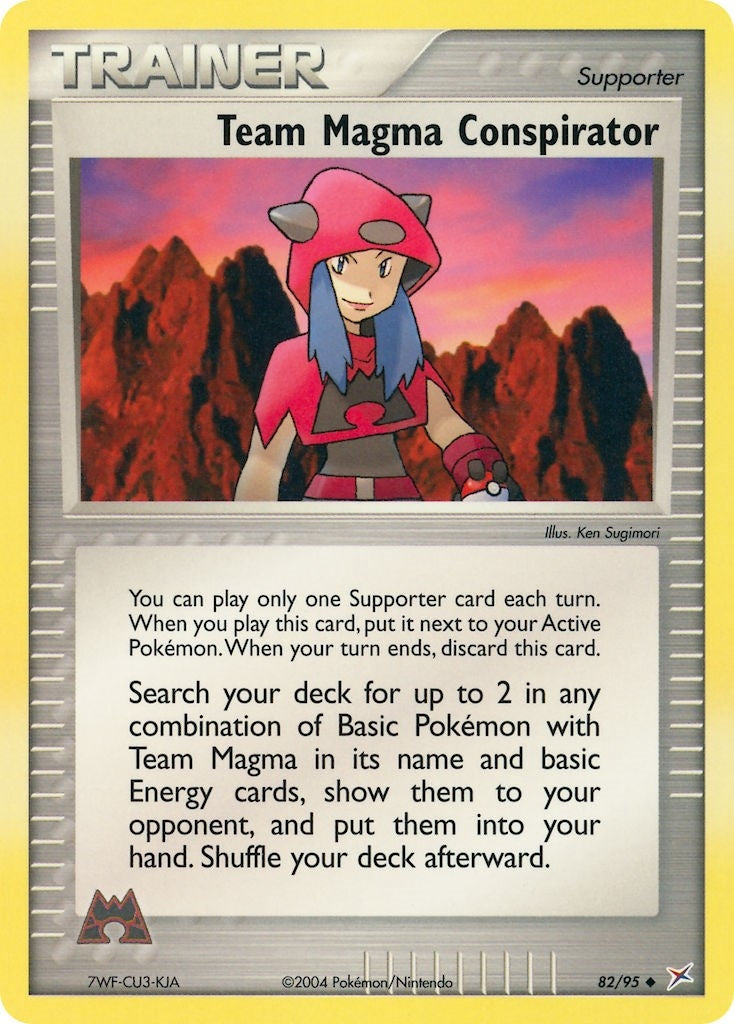 Image for Team Magma Conspirator (Team Magma vs Team Aqua) (82/95) - Pokemon