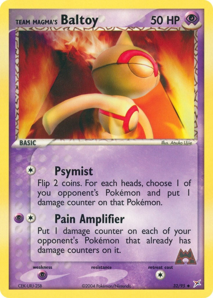 Image for Team Magma's Baltoy (Team Magma vs Team Aqua) (32/95) - Pokemon