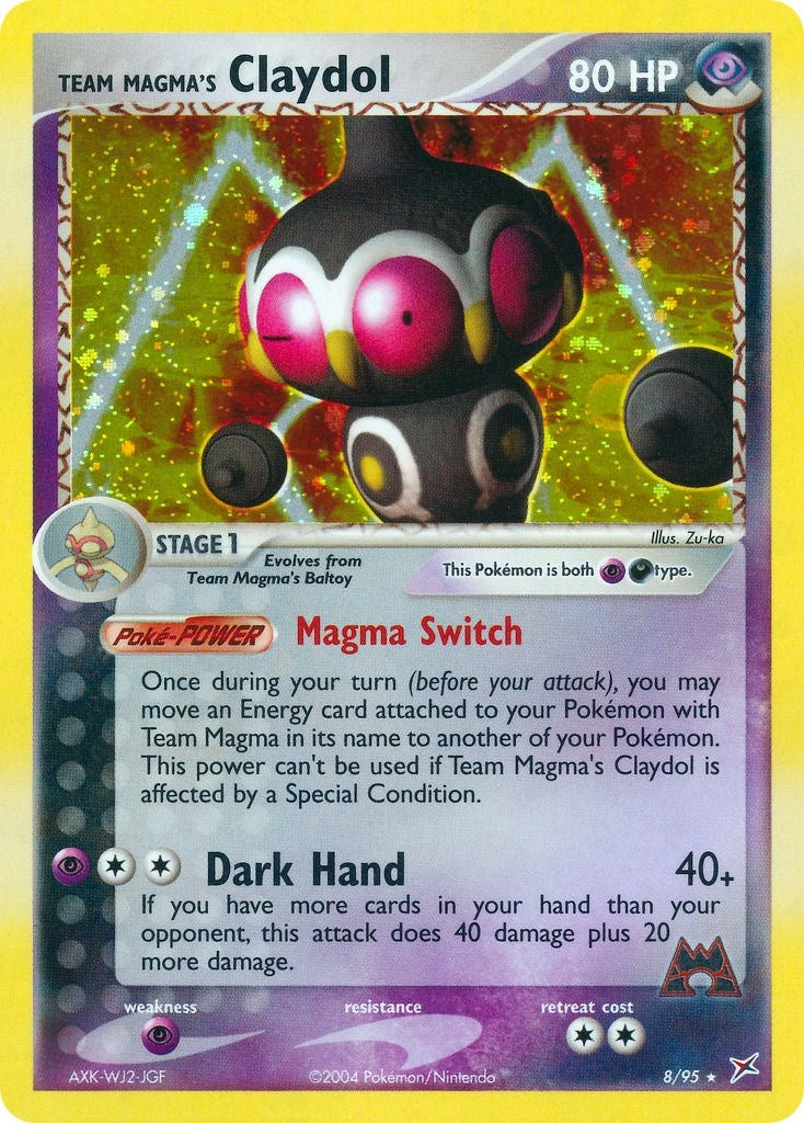 Image for Team Magma's Claydol (Team Magma vs Team Aqua) (8/95) - Pokemon