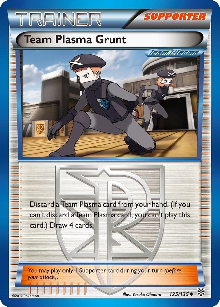 Image for Team Plasma Grunt (Team Plasma) (Plasma Storm) (125/135) - Pokemon