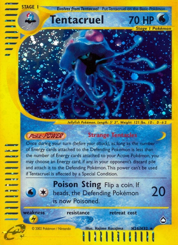 Image for Tentacruel (H26) (Aquapolis) (H26/H32) - Pokemon