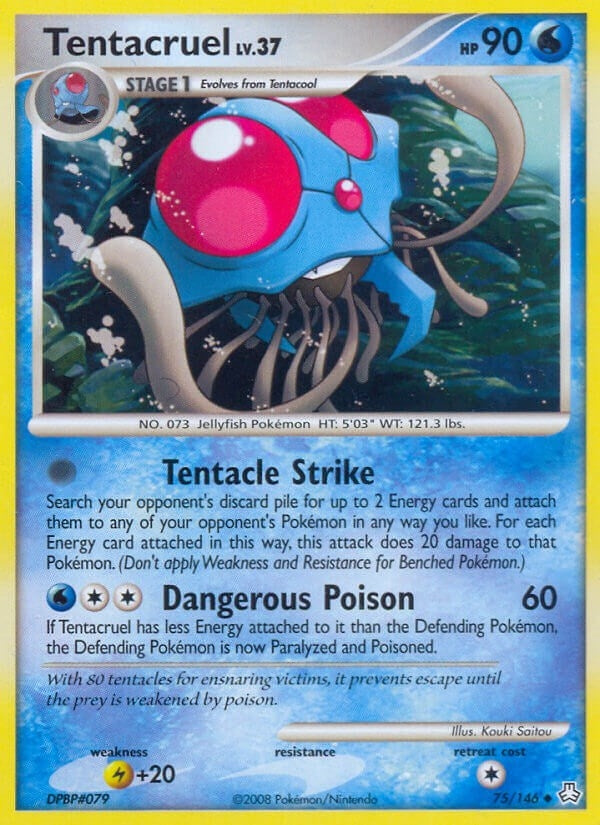 Image for Tentacruel (Legends Awakened) (75/146) - Pokemon
