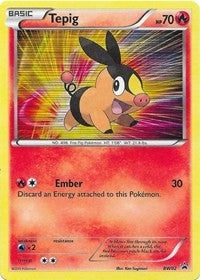 Image for Tepig (BW02) (Black and White Promos) (BW02) - Pokemon