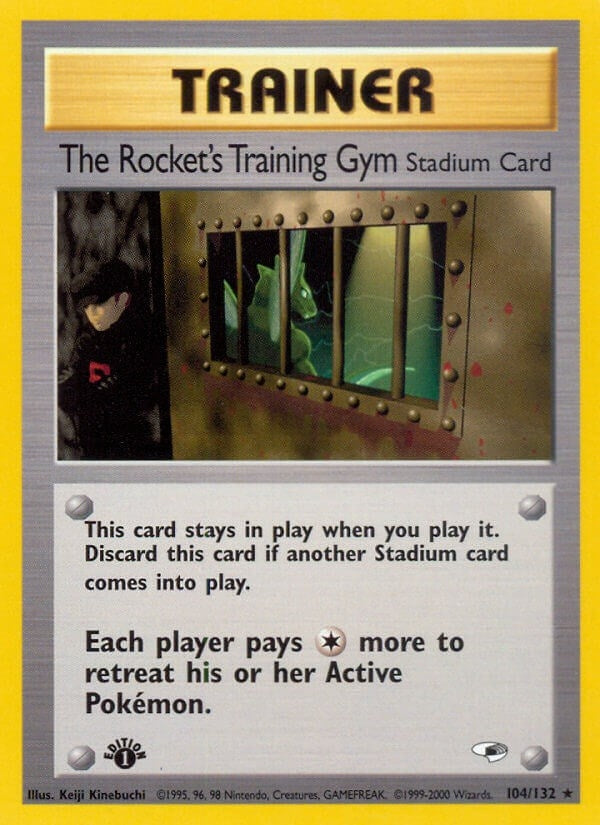 Image for The Rocket's Training Gym (Gym Heroes) (104/132) - Pokemon