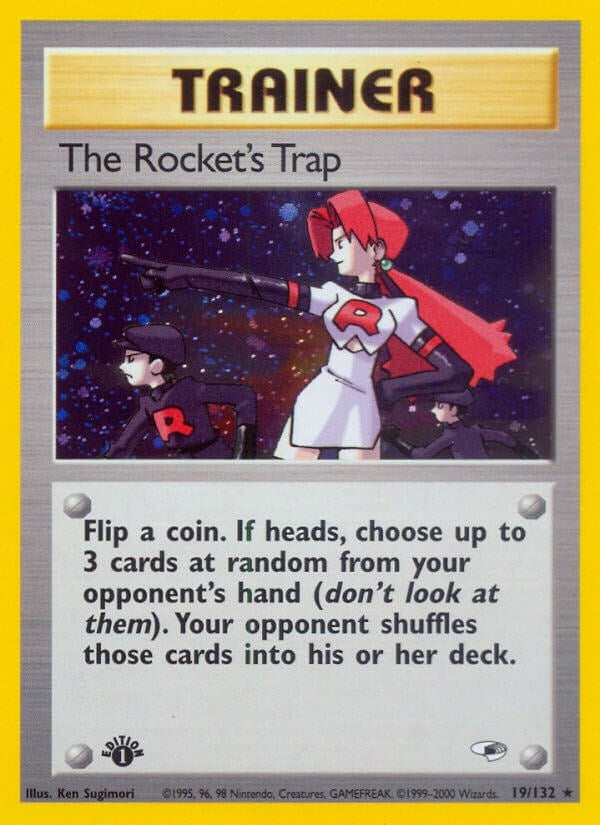 Image for The Rocket's Trap (Gym Heroes) (019/132) - Pokemon