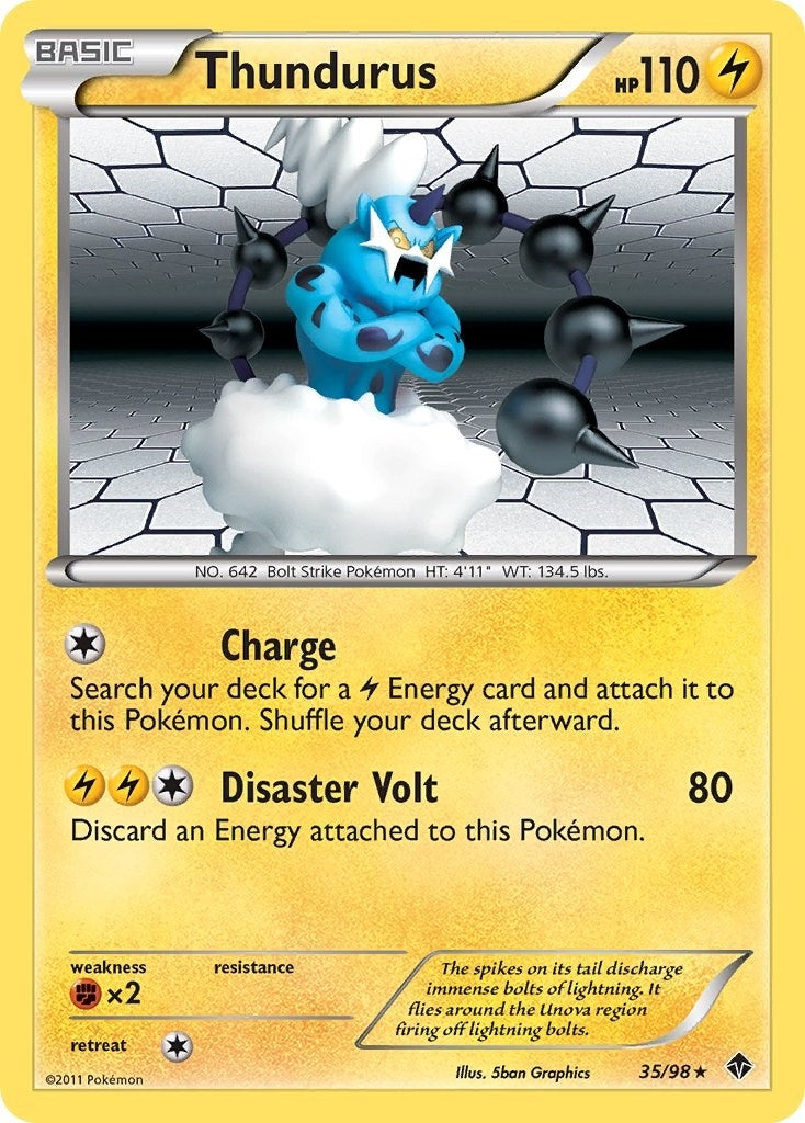 Image for Thundurus (Emerging Powers) (35/98) - Pokemon