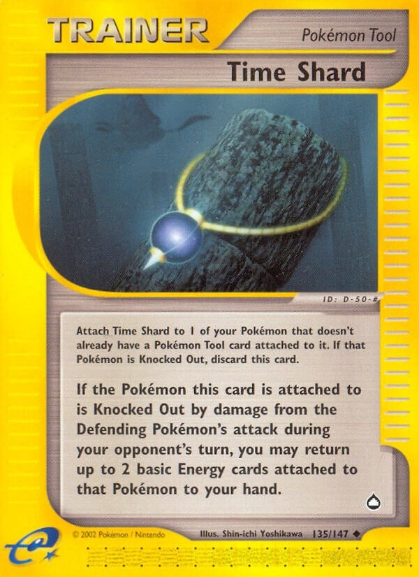 Image for Time Shard (Aquapolis) (135/147) - Pokemon