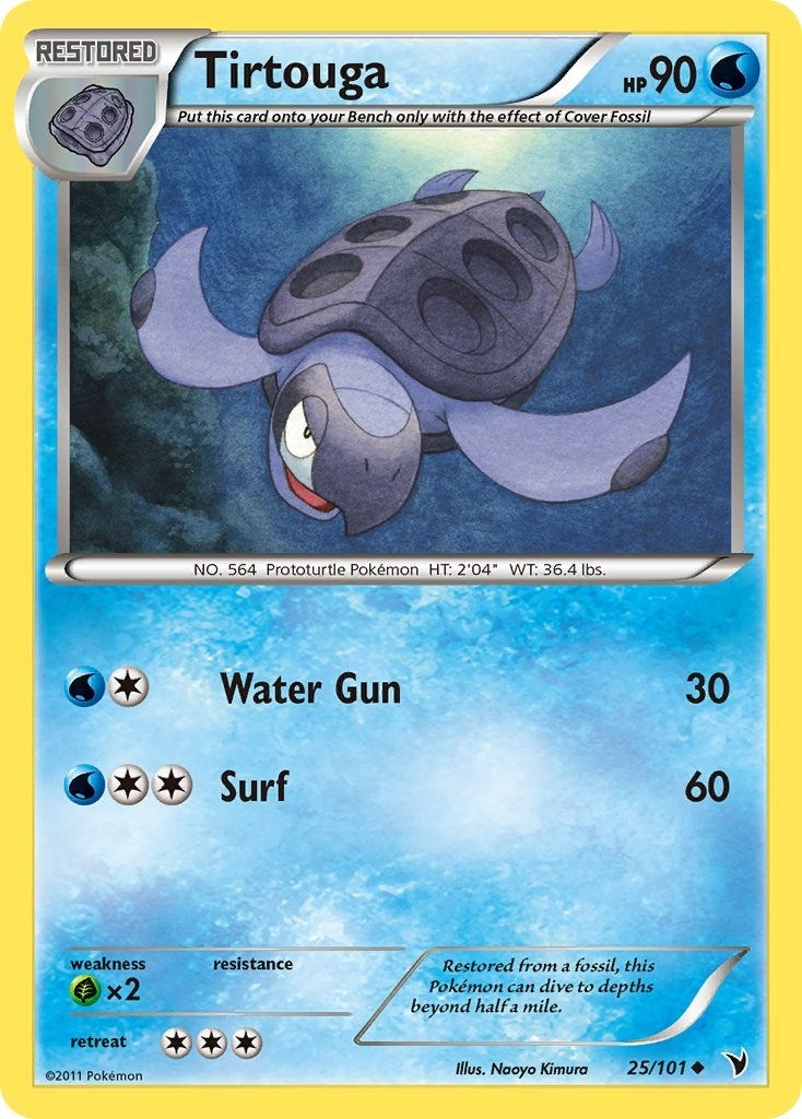 Image for Tirtouga (Noble Victories) (25/101) - Pokemon