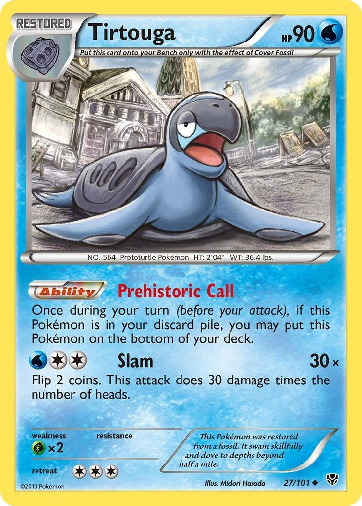 Image for Tirtouga (Plasma Blast) (27/101) - Pokemon