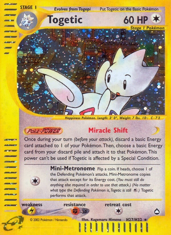 Image for Togetic (H27) (Aquapolis) (H27/H32) - Pokemon