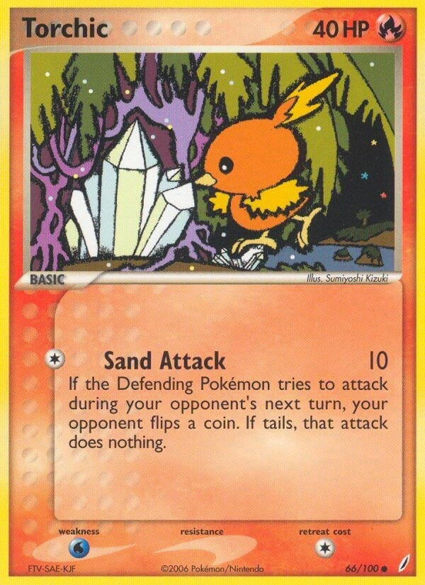 Image for Torchic (Crystal Guardians) (66/100) - Pokemon