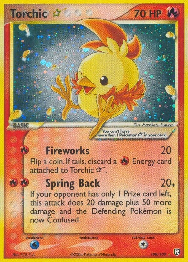 Image for Torchic Star (Team Rocket Returns) (108/109) - Pokemon