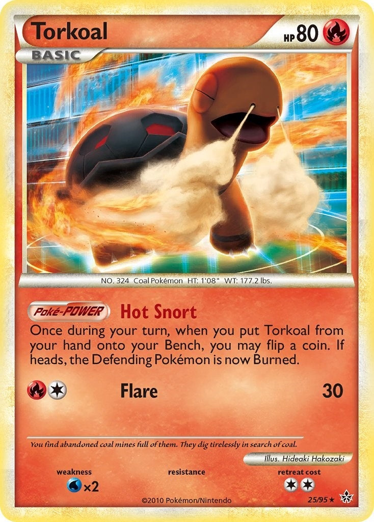 Image for Torkoal (Unleashed) (25/95) - Pokemon
