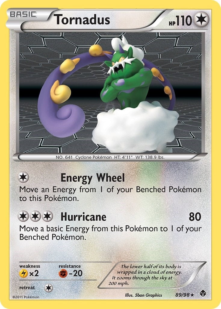 Image for Tornadus (Emerging Powers) (89/98) - Pokemon
