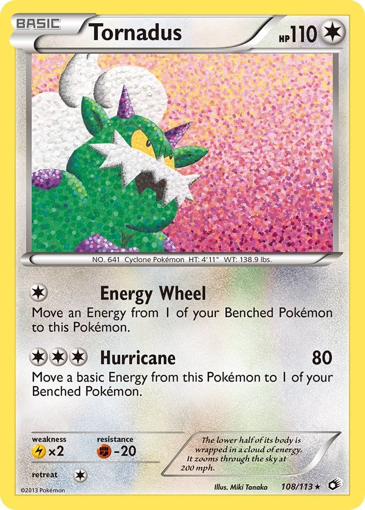 Image for Tornadus (Legendary Treasures) (108/113) - Pokemon
