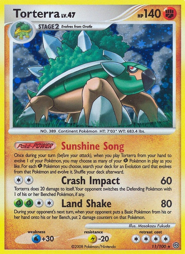 Image for Torterra (Stormfront) (11/100) - Pokemon