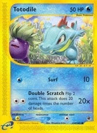 Image for Totodile (134) (Expedition) (134/165) - Pokemon