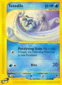 Image for Totodile (135) (Expedition) (135/165) - Pokemon