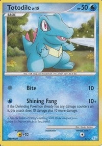 Image for Totodile (DP Trainer Kit: Manaphy & Lucario) (8/12) - Pokemon