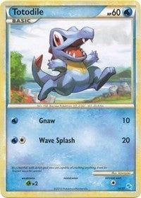 Image for Totodile (#1) (HGSS Trainer Kit: Gyarados & Raichu) (1/30) - Pokemon