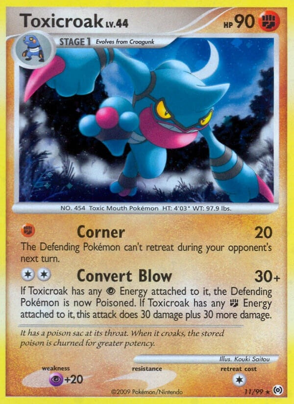 Image for Toxicroak (Arceus) (11/99) - Pokemon